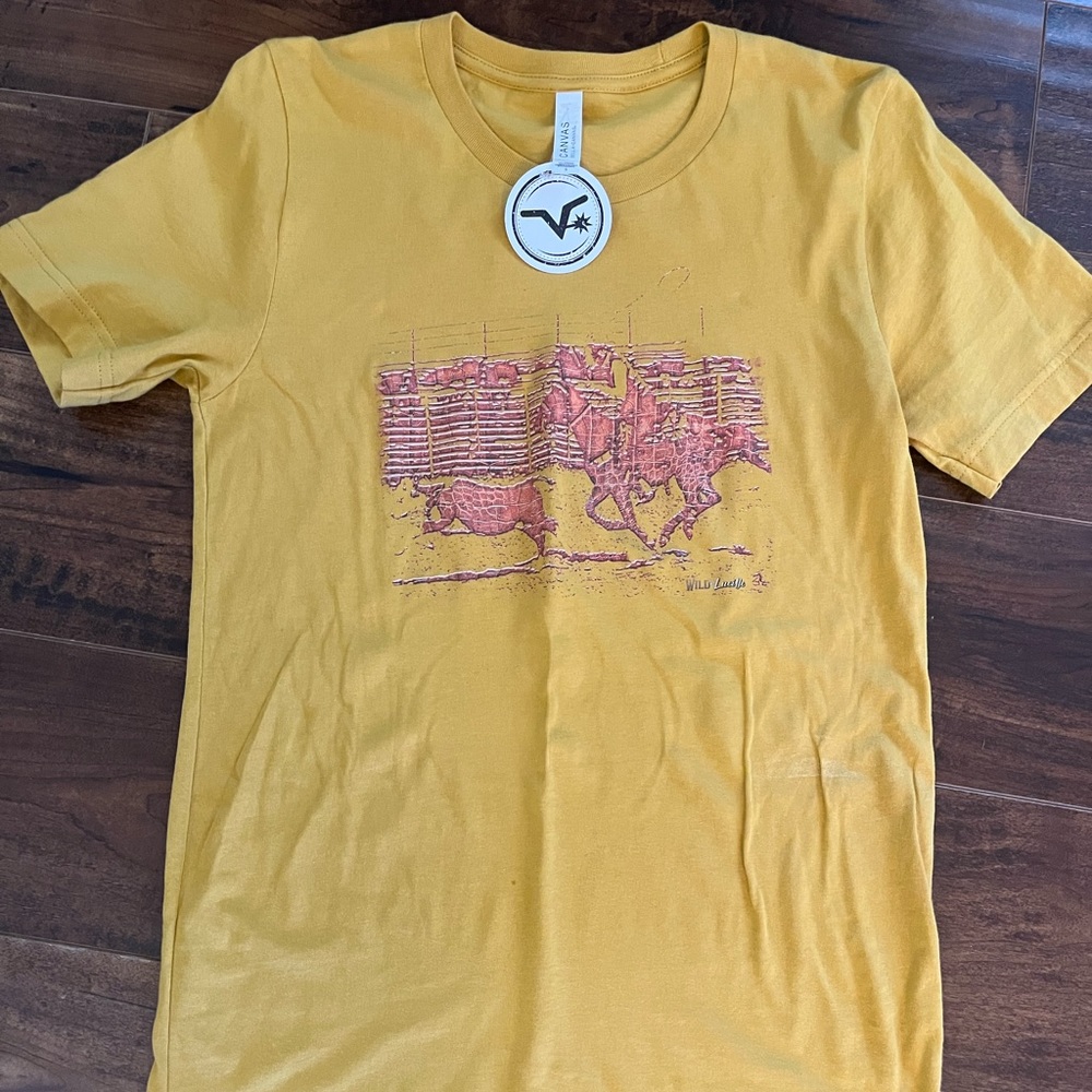 Cowboy calf roping T-shirt